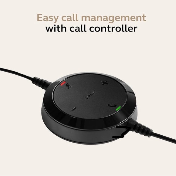 Jabra Evolve 20 UC Wired Headset, AI noise canceling headset - Picture 2 of 6